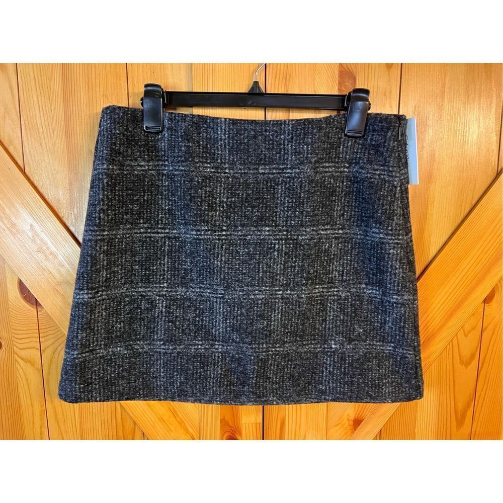 Calvin Klein Jeans Check A-Line Skirt Size 10 nwt (2923)